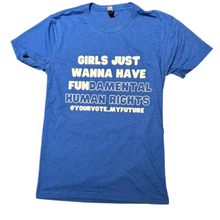 Load image into Gallery viewer, GJWHFUNdamental Human Rights Youth Tee Shirt