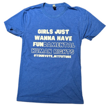 Load image into Gallery viewer, GJWHFUNdamental Human Rights Adult Tee Shirt