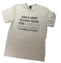 Load image into Gallery viewer, GJWHFUNdamental Human Rights Adult Tee Shirt
