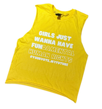 Load image into Gallery viewer, GJWHFUNdamental human rights Adult Muscle Tank