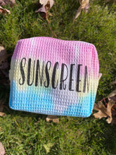 Load image into Gallery viewer, Tie Dye Waffle Pouch