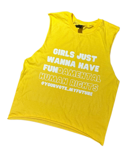 GJWHFUNdamental human rights Youth Muscle Tank