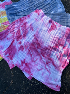 Two-Piece Baby Burp Cloth Set