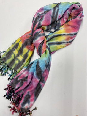 Tie Dyed Pashmina Scarf