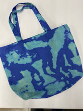 Load image into Gallery viewer, Blue Reverse Dye Tote
