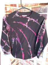 Load image into Gallery viewer, Long Sleeve Waffle Reverse Dye T