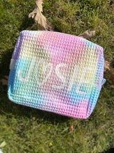 Load image into Gallery viewer, Tie Dye Waffle Pouch